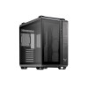 ASUS TUF Gaming GT502 Case w/ Front & Side Glass Window ATX Dual Chamber Modular Design LED Control Button USB-C Carry Handles Black