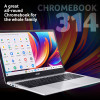 Acer Chromebook 314 (CB314-4HT) - Intel N N100 8GB RAM 128GB SSD 14" Touchscreen Laptop