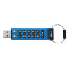 Kingston Technology IronKey Keypad 200 USB flash drive 8GB USB 3.2 Flash Drive - Blue