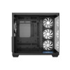 CiT Vision ATX RGB Tempered Glass Mid Tower Gaming PC Case - Black