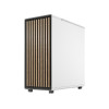 Closed side of the Fractal Design North Chalk FD-C-NOR1C-03 White Mid Tower PC Case