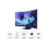 Samsung Odyssey LS55CG970NU 55" LED 4K Ultra HD FreeSync 165Hz 1ms Height Adjustable Built in Speaker Curved Gaming Monitor