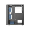 CiT Orion ATX RGB Tempered Glass Mid Tower Gaming PC Case - Black