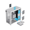 GameMax Spark Pro White Gaming Cube PC Case - White