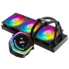Cooler Master MasterLiquid 360 Ion with advanced 360mm radiator and quiet, efficient cooling.