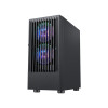 CiT Slammer Gaming microATX PC Case - Black