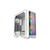 CoolerMaster HAF 500 White ARGB Mid Tower Tempered Glass PC Case