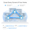 TP-LINK Whole Home AXE5400 mesh system with Wi-Fi 6E for superior performance
