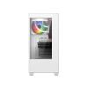 CiT Sense White ATX Gaming PC Case - White