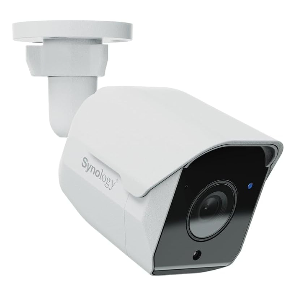 Synology Small White Bc500 Ai-Powered Bullet Ip Security Camera For Integrated Smart Surveillance