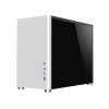 GameMax Spark White Gaming Cube MATX PC Case - Black