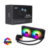 CiT Pro Glacier 240mm Black ARGB Infinity 4-Pin PWM AIO Liquid Cooler