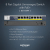 NETGEAR GS108PP Unmanaged Wired Gigabit Ethernet 8 Ports Network Switch