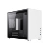 GameMax Spark White Gaming Cube MATX PC Case - Black