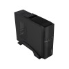 CiT S012B Slim Micro ATX PC Case - Black