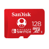 SanDisk Nitendo 128GB UHS-I Class3 microSDXC Memory Card - Red