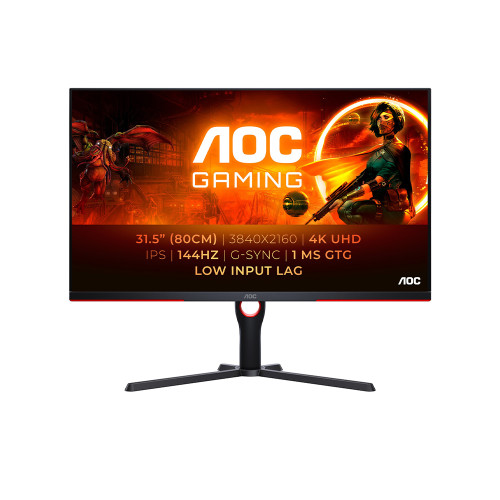 AOC G-Series U32G3X/BK 31.5-inch 4K Ultra HD gaming monitor