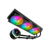 Cooler Master MasterLiquid 360 Ion with 2.1-inch display for temperature monitoring and RGB customization.
