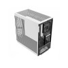 HYTE Y40 Mid Tower Panoramic Tempered Glass Gaming Case - Black and White