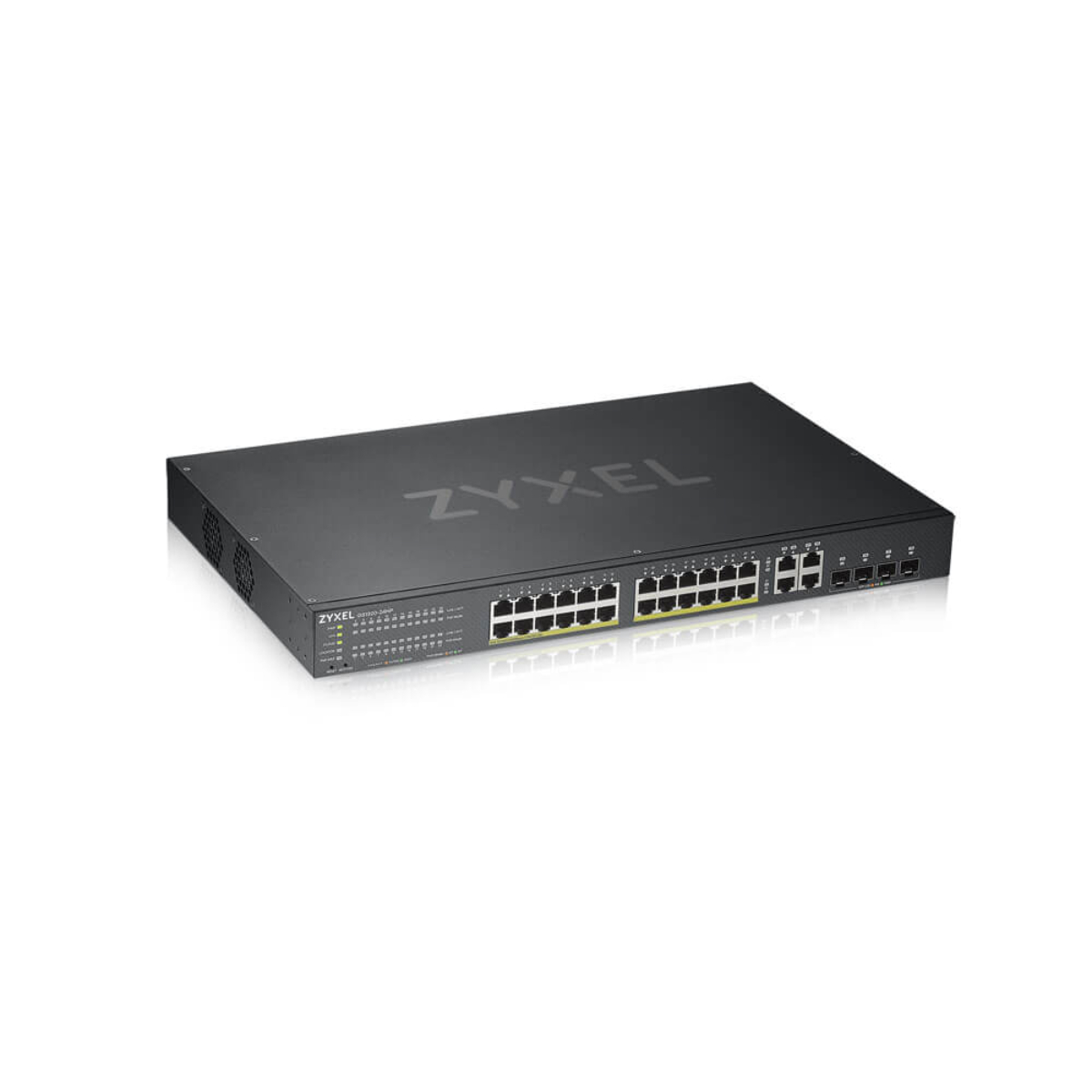 Zyxel Size 2 Black Gs1920-24Hpv2 24-Port Layer Smart Managed Poe Switch With 4 Uplink Ports