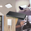 Zyxel GS1915-8EP-GB0101F Managed 8 x Gigabit Ethernet RJ45 Network Switch