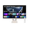 LG 27SR50F-W 27" IPS LED Full HD Built in Speakers Smart Monitor
