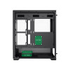 GameMax Vista Black ATX Gaming PC Case with 3x Infinity ARGB Fans - Black