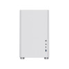 GameMax Spark White Gaming Cube MATX PC Case - Black