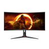 AOC G2 CU34XP/BK 34" Curved UltraWide Quad HD 180Hz 1ms Height Adjustable Gaming Monitor