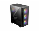MSI MAG FORGE M100R ARGB MicroATX Tempered Glass Gaming PC Case - Black