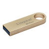 Kingston Technology DataTraveler 64GB Metal USB 3.2 SE9 G3 Flash Drive - Gold