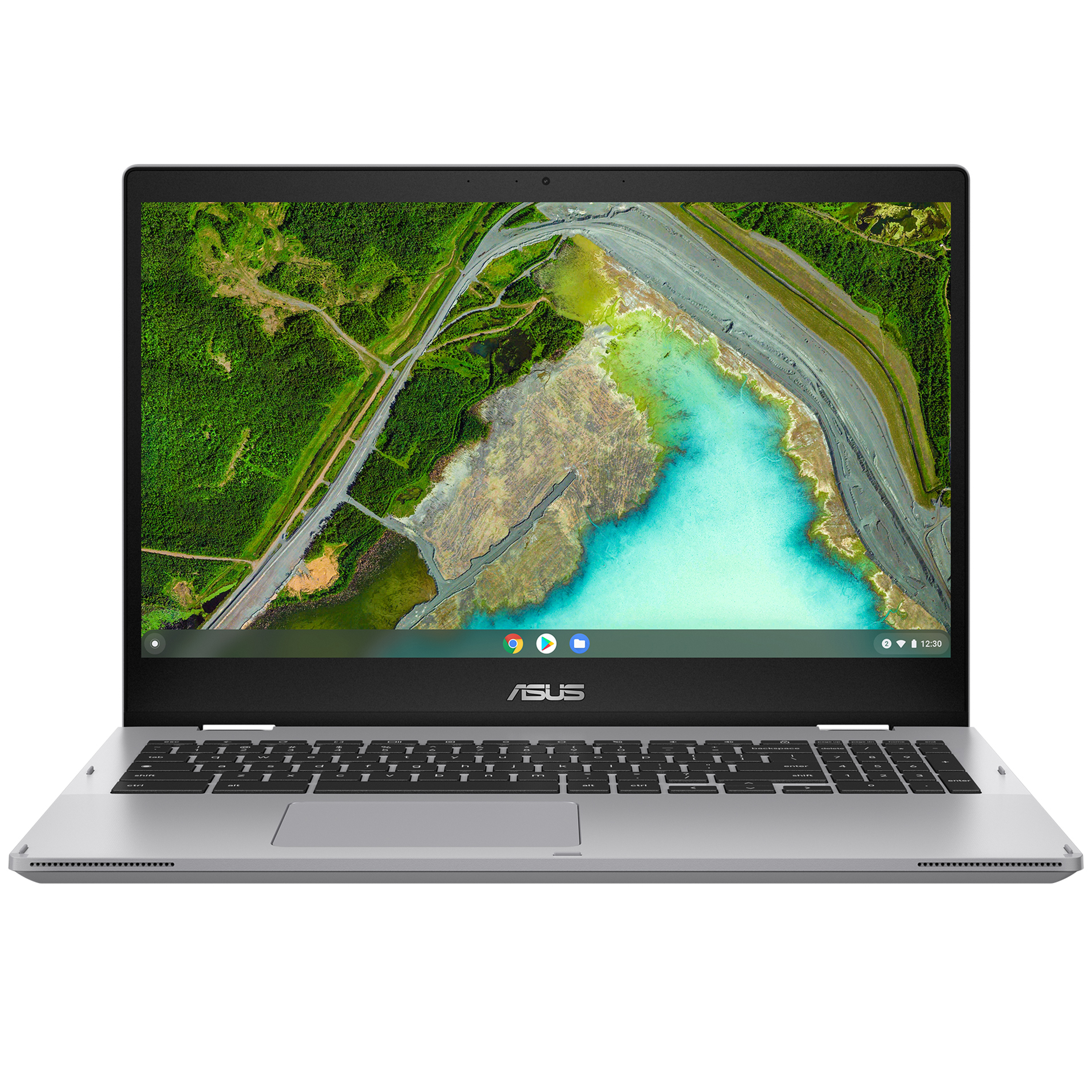 Asus Silver Refurbished - Chromebook Cb1 Intel Celeron N4500 4Gb Ram 64Gb Emmc 15.6" Chrome Os Laptop