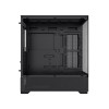 GameMax Vista Black ATX Gaming PC Case with 3x Infinity ARGB Fans - Black