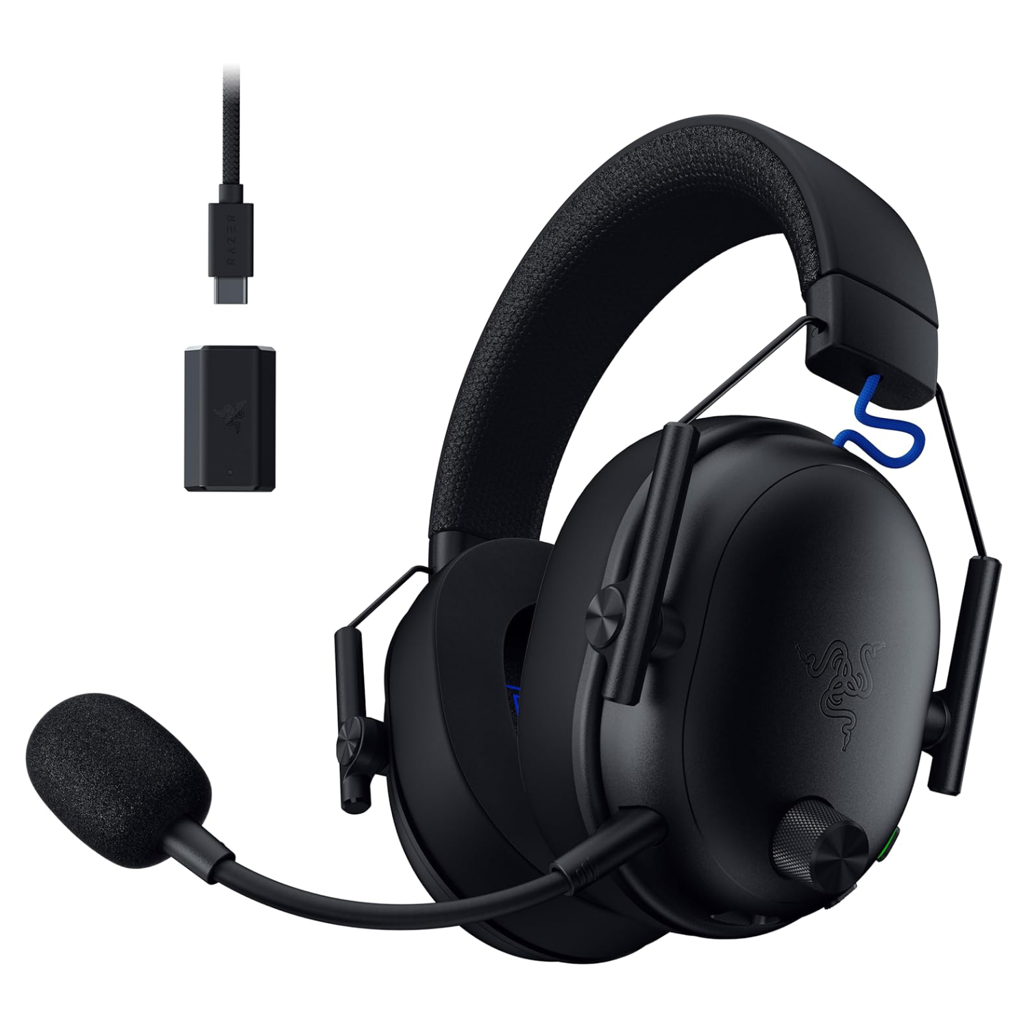 Image of Razer BlackShark V3 PlayStation Wireless Gaming Headset - Black RZ04-05410300-R3G1