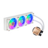 Cooler Master MasterLiquid PL360 Flux White 360mm 4-pin PWM All-In-One Hydro CPU Liquid Cooler