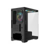 CiT Range Black MATX Gaming PC Case - Black