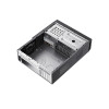 CiT S015B Slim micro ATX PC Case - Black