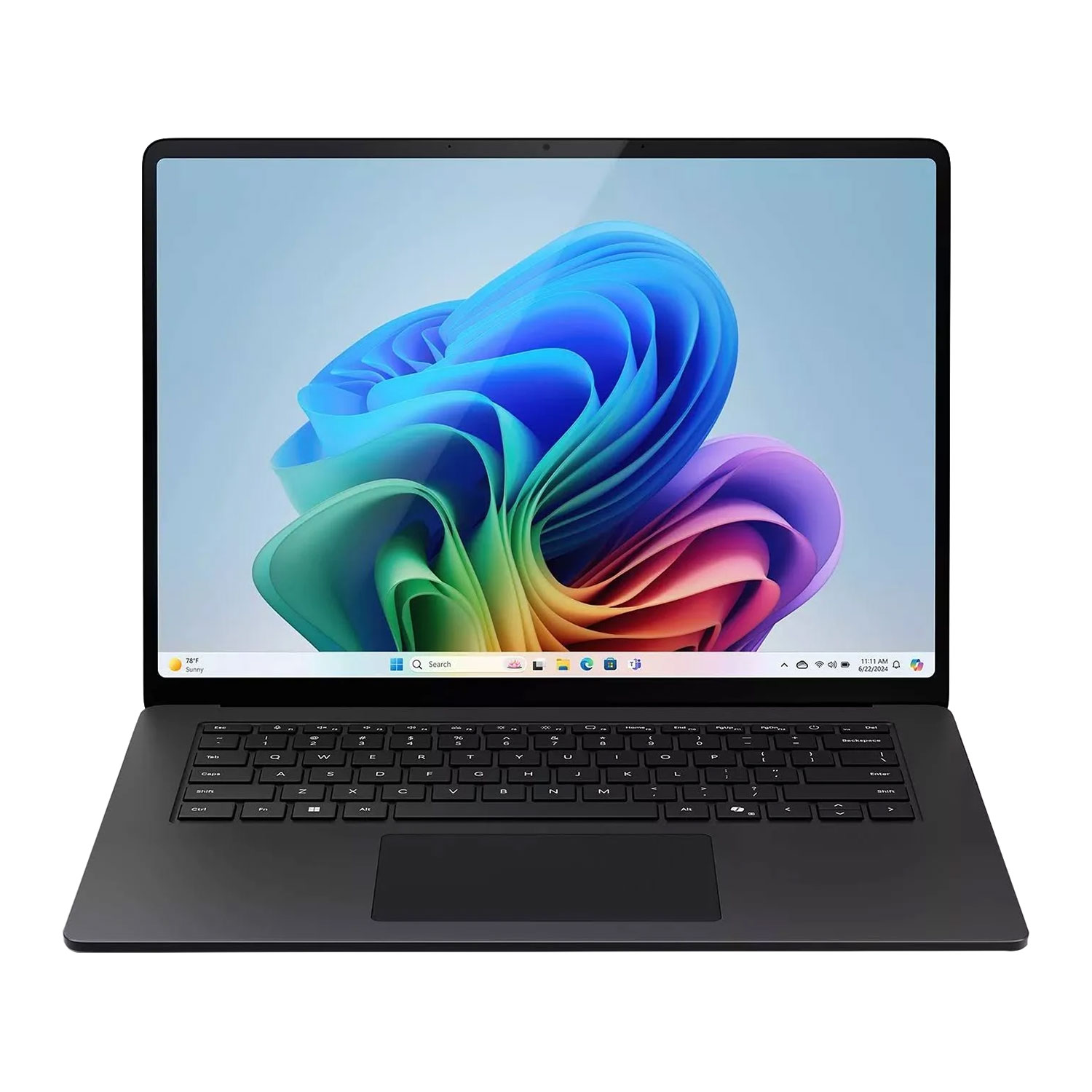 Microsoft Size 7 Black Surface Intel Core Ultra 266V 16Gb Ram 512Gb Ssd 15" Touchscreen Laptop