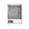 CiT Galaxy White Mid-Tower Gaming PC Case - White