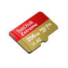SanDisk Extreme 256GB UHS-I Class3 microSDXC Memory Card - Red