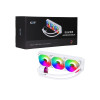 CiT Pro Glacier 360mm White ARGB Infinity 4-Pin PWM AIO Liquid Cooler
