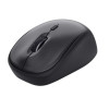 Trust TM-201 Right-hand and Left Hand Wireless 1600 DPI Mouse Battery Included Recycled Materials Storable USB Receiver Compact and Portable Silent Buttons for PC Laptop Mac