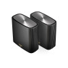 ASUS ZenWiFi AX (XT9) AX7800 2er Set Schwarz Tri-band Wi-Fi 6 Router Black