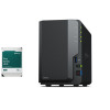 Synology DS223 2-Bay NAS Enclosure (2GB RAM) - 16TB HDD