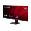 ViewSonic VA VA3456-MHDJ 34 Inch Ultra Wide Quad HD IPS 75Hz 4ms Height adjustable Black Monitor