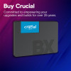Compact Crucial BX500 1TB SSD for laptops and desktops