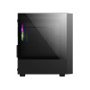 CiT Slammer Gaming microATX PC Case - Black