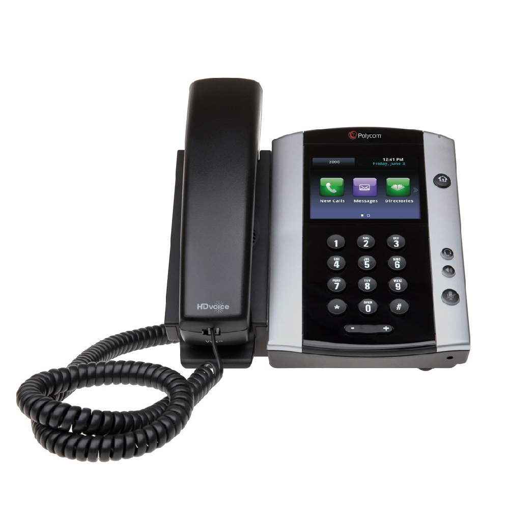 Poly Dark Grey Vvx 601 16-Line Ip Business Desk Phone 3-Way Call Capability