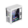 GameMax Spark Pro White Gaming Cube PC Case - White