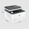 HP LaserJet Pro 3002dn Two-sided printing Black and white Wireless Printer